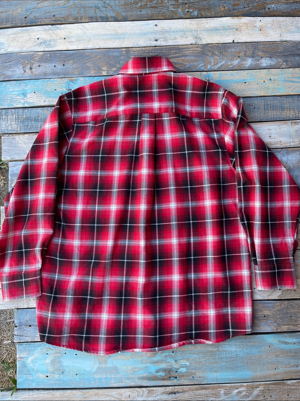 Dixxon Flannel Klock Werks Tribute Plaid Shirt Mens XL Red Black D-Tech Moto - Picture 14 of 15